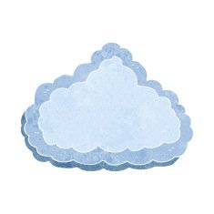 cartoon decorative cloud N32