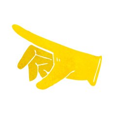cartoon rubber glove N19