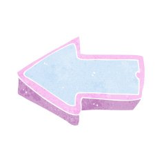 cartoon arrow symbol N15