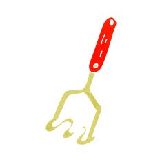 cartoon potato masher N23