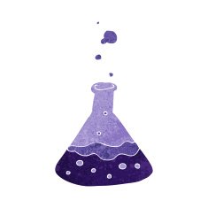 cartoon science chemicals N8