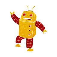 Cartoon Robot N274