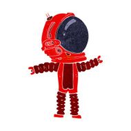 Cartoon Astronaut N134