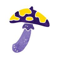 cartoon poisonous toadstool N6