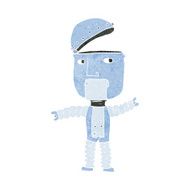 Cartoon Robot N275