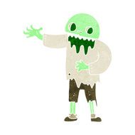 cartoon spooky zombie N10