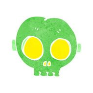 cartoon halloween skull mask N10