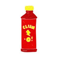 cartoon cleaning product N9