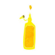 Cartoon Mustard Bottle N16
