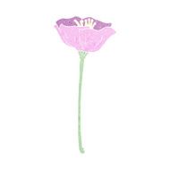 cartoon flower N423