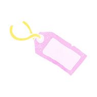 cartoon luggage tag N41