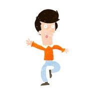 Cartoon Man Dancing N13