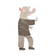 Cartoon Werewolf N34