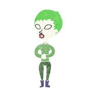 cartoon zombie girl N13