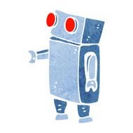 Cartoon Robot N277