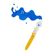 cartoon fountain pen N20