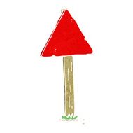Cartoon Sign Post N62