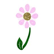 cartoon flower N425