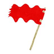 Cartoon White Flag N20