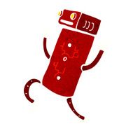 Cartoon Robot N278