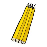 Cartoon Colored Pencils N11