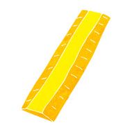 cartoon wooden ruler N19