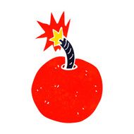 cartoon burning bomb N24