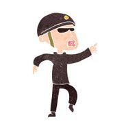cartoon man in bike helmet pointing N10