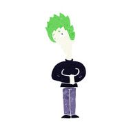 cartoon curious vampire N10