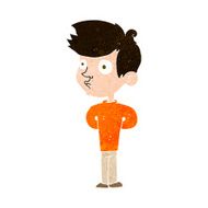 cartoon boy staring N20