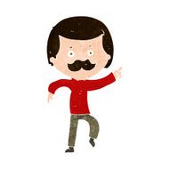 cartoon dancing dad N10
