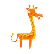 Cartoon Giraffe N37