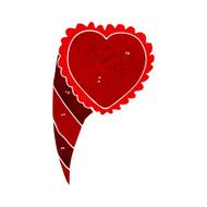 cartoon love heart symbol N10