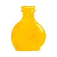 cartoon old glass vase N10
