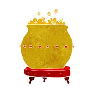cartoon pot of gold N6