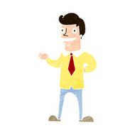 cartoon salesman N24