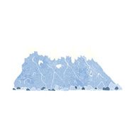 Cartoon Mountain Range N14