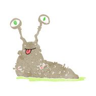 cartoon gross slug N14