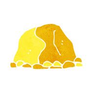Cartoon Gold Nugget N11