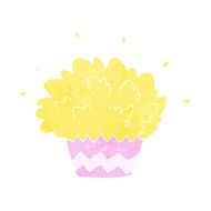 cartoon exploding cupcake N10