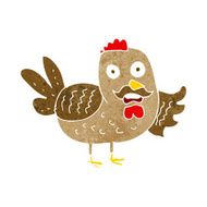 cartoon old rooster N9