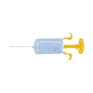 cartoon old needle N10