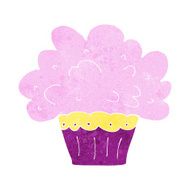 cartoon big cupcake N10