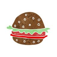 Cartoon Hamburger N13