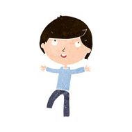 cartoon happy boy N245