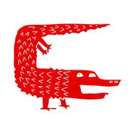 Cartoon Crocodile N77