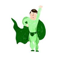 Cartoon superhero N29