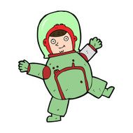 Cartoon Astronaut N139