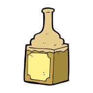 Cartoon Whiskey Bottle N19