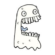 cartoon gross ghost N54